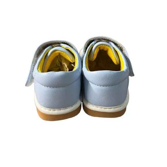 Little Blue Lamb Sz 5 Light Blue Leather Squeaker Shoes