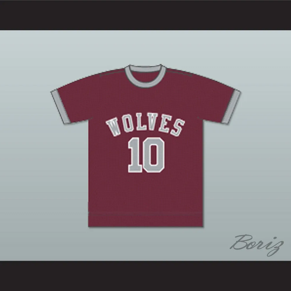 Los Angeles Wolves Maroon Football Soccer Jersey