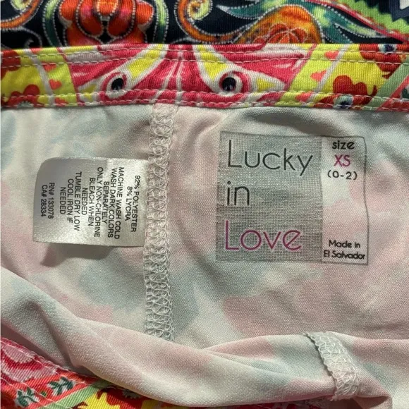 Lucky in Love | Venice Scallop Special Edition Tennis Skort Multicolor Sz XS