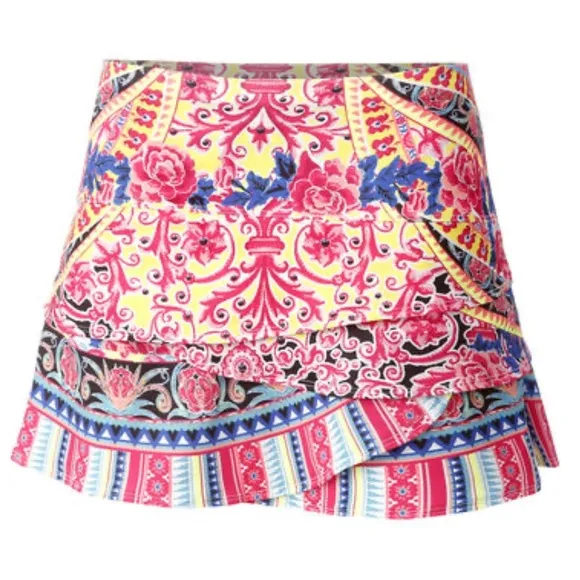 Lucky in Love | Venice Scallop Special Edition Tennis Skort Multicolor Sz XS