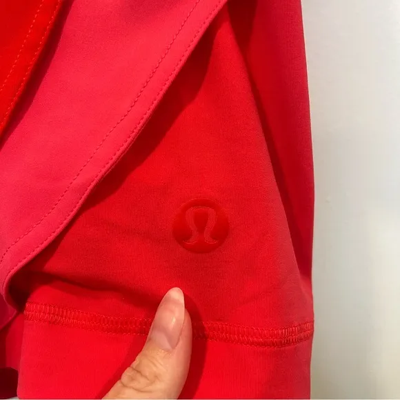 Lululemon asymmetrical layered high rise tennis skirt