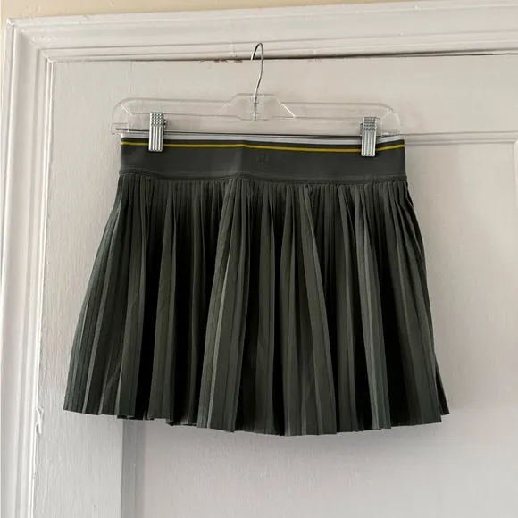 Lululemon High-Rise Pleated Tennis Skirt
