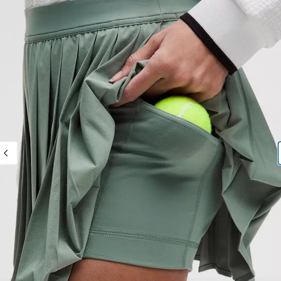 Lululemon High-Rise Pleated Tennis Skirt