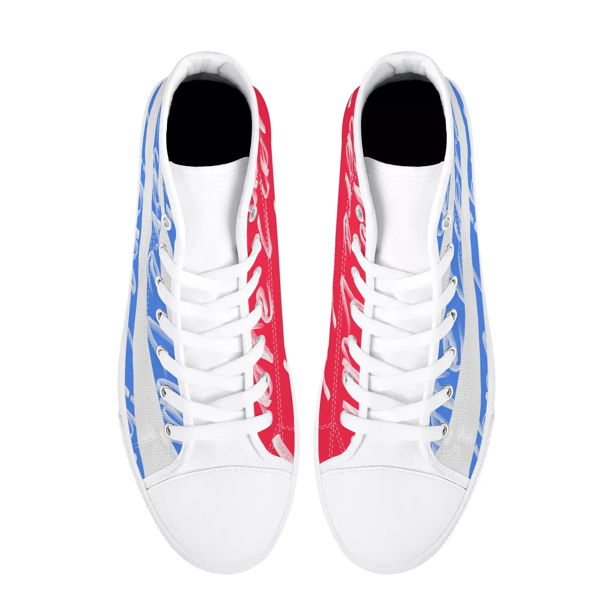 Mens Rubber High Top Canvas Shoes