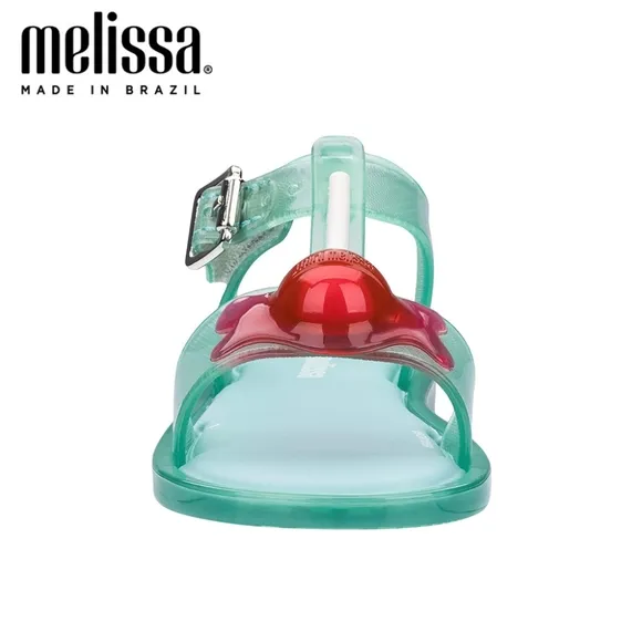 mini melissa Mini Mar Sandal II Light Green Lolly