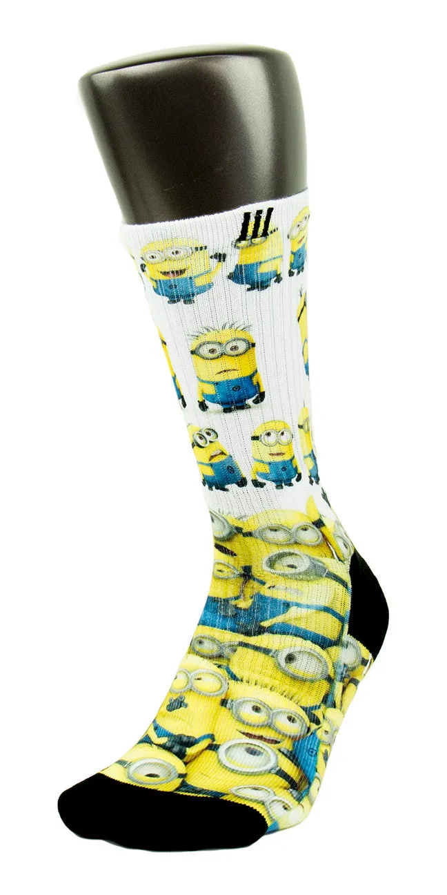 Minions CES Custom Socks