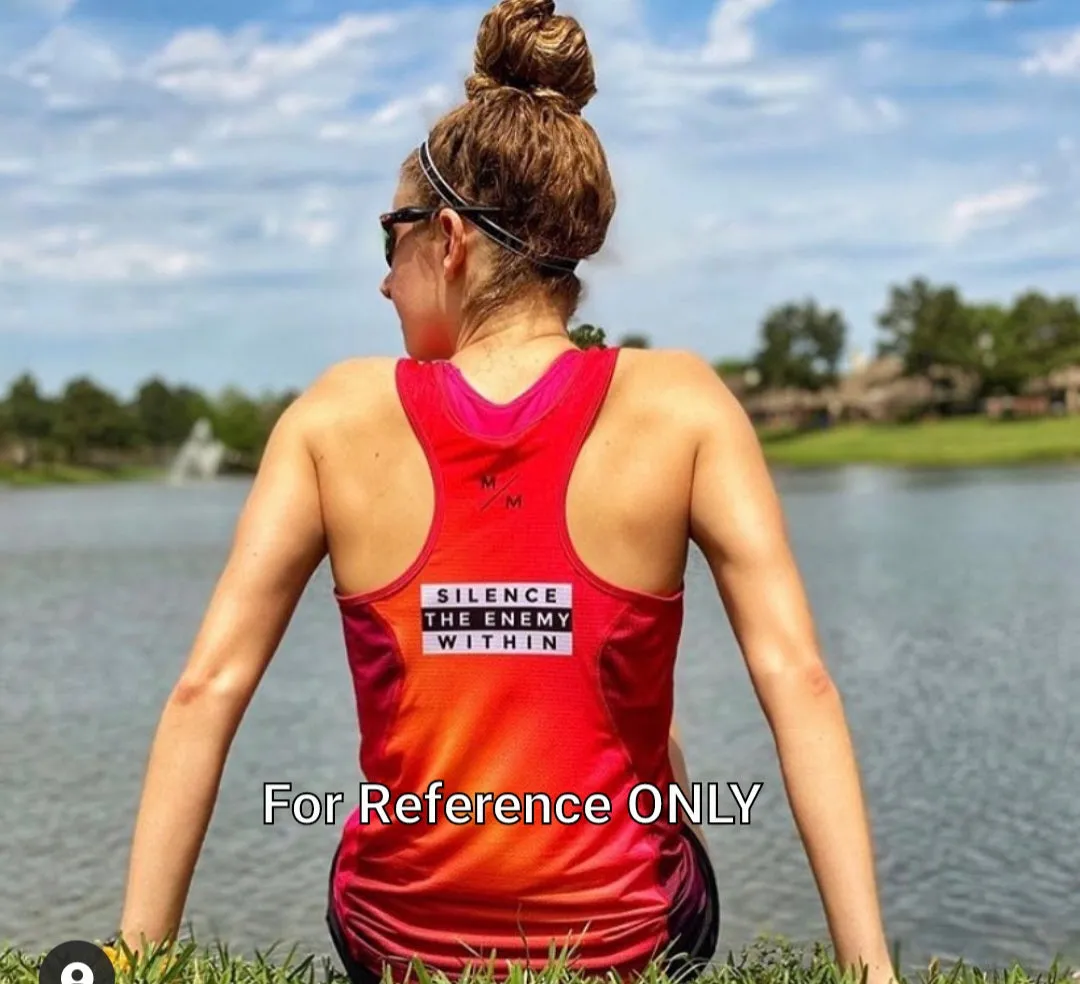 M/M Orange Blast - Performance Running Singlet