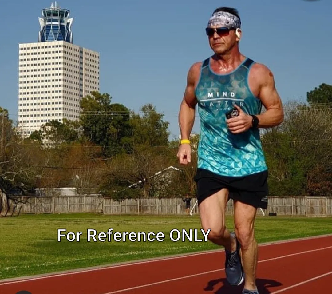 M/M Orange Blast - Performance Running Singlet