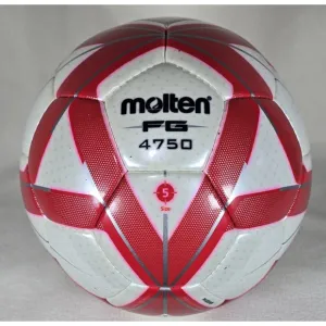 Molten FG4750 Soccer Ball Futbol Sz 5 Red White Silver ELITE Competition NEW