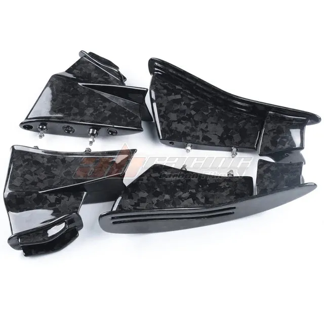 Motorcycle Winglets Wing Kits Air Deflector For Ducati Superbike Panigale V4 V4s 2020-2021 Full Carbon Fiber 100%