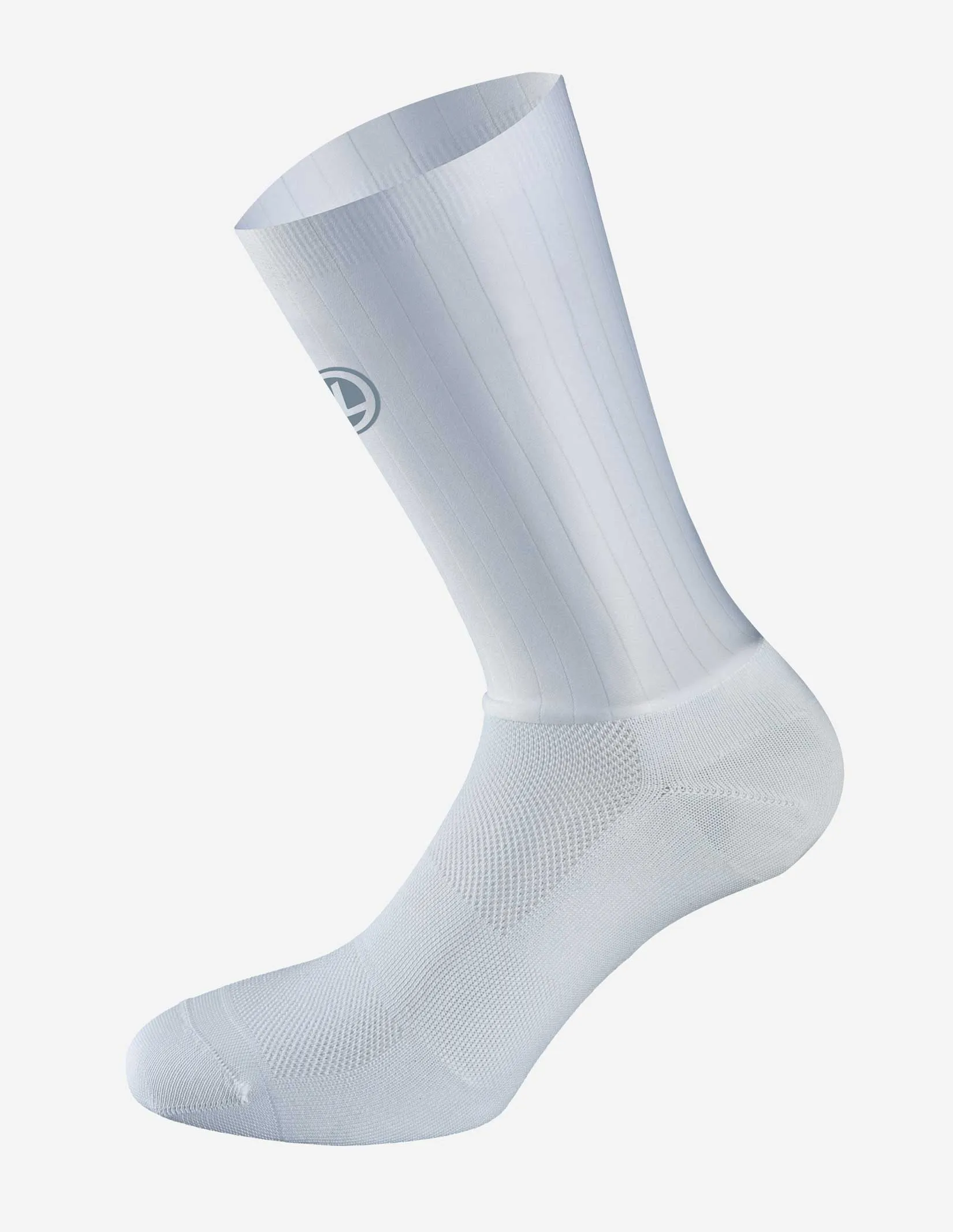 NEW Retails $50 Aero cycling socks VELOX S3, White, Men Size 9-12
