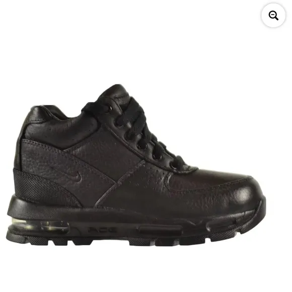 Nike ACG 4C Air Max Goadome ACG Black Boots Toddlers Size 12C Leather 311569-001