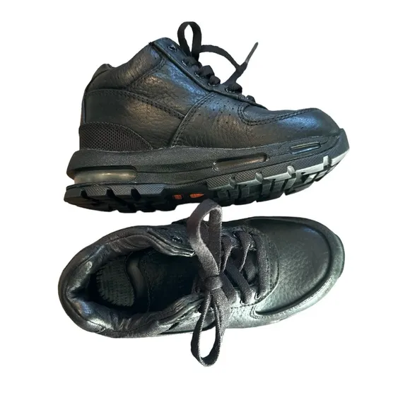 Nike ACG 4C Air Max Goadome ACG Black Boots Toddlers Size 12C Leather 311569-001