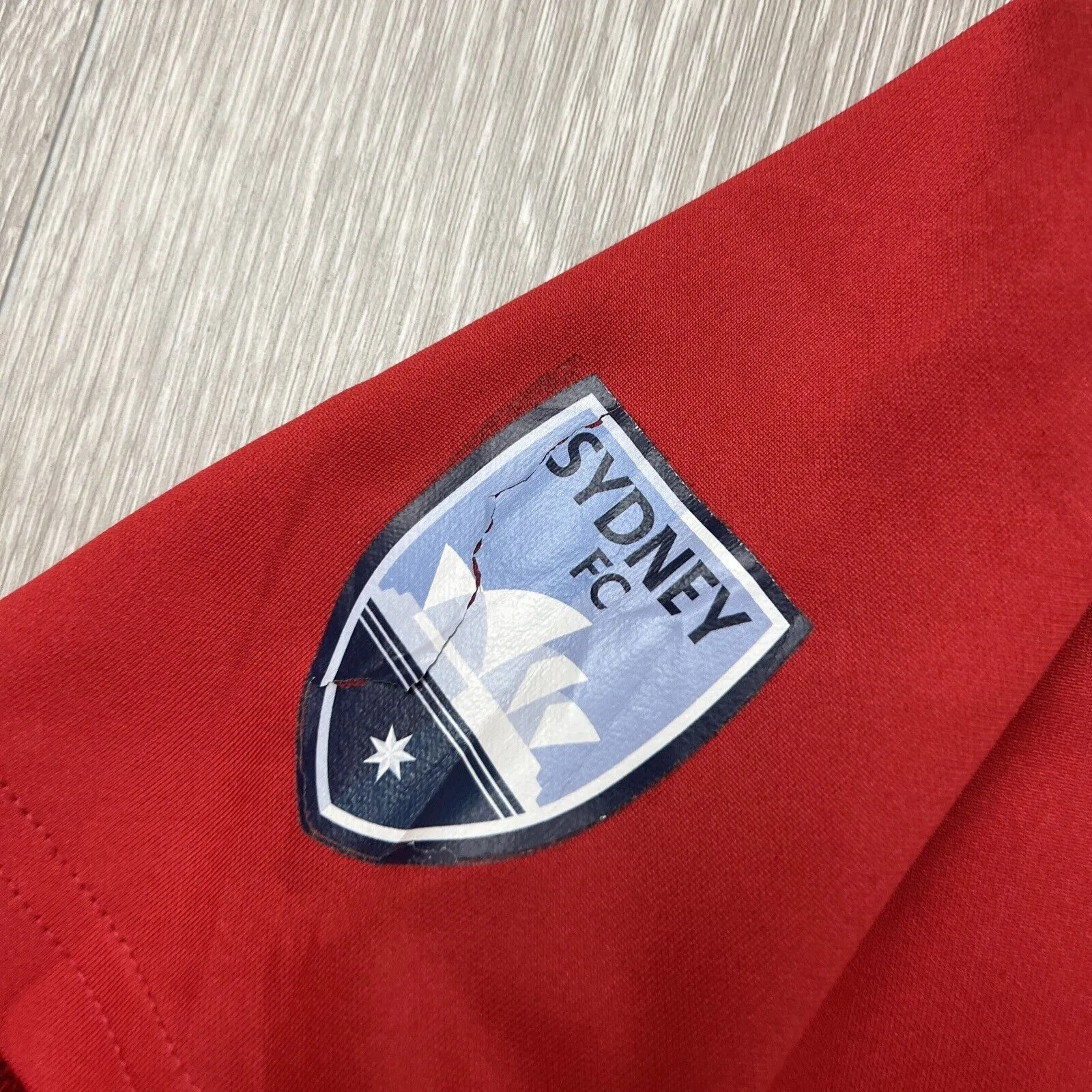 Nike Dri-Fit Youth Red Eastern Suburbs Football Assc Jersey Size L 12-13 years
