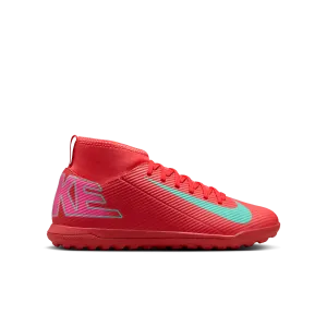 Nike Jr. Mercurial Superfly 10 Club TF-Ember Glow/Aurora Green