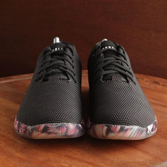 NOBULL Sneakers Unisex SZ M9.5 W11 Outwork BLK Midnight Palm Athletic Shoes READ