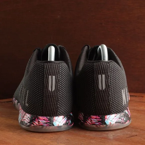 NOBULL Sneakers Unisex SZ M9.5 W11 Outwork BLK Midnight Palm Athletic Shoes READ