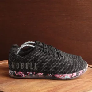 NOBULL Sneakers Unisex SZ M9.5 W11 Outwork BLK Midnight Palm Athletic Shoes READ