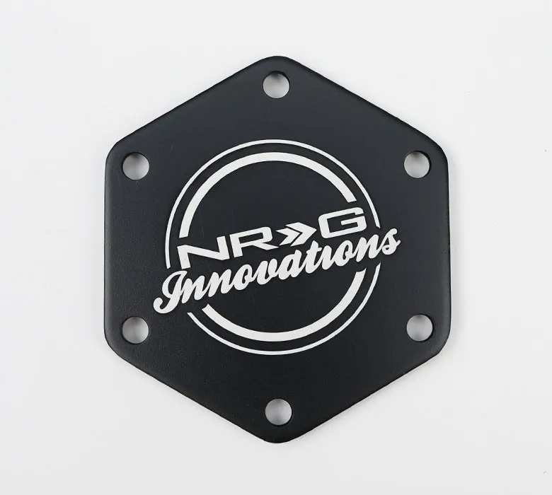 NRG STR-640CF/CG Carbon Fiber with Chrome Gold Texalium Fabrics Horn Delete Button