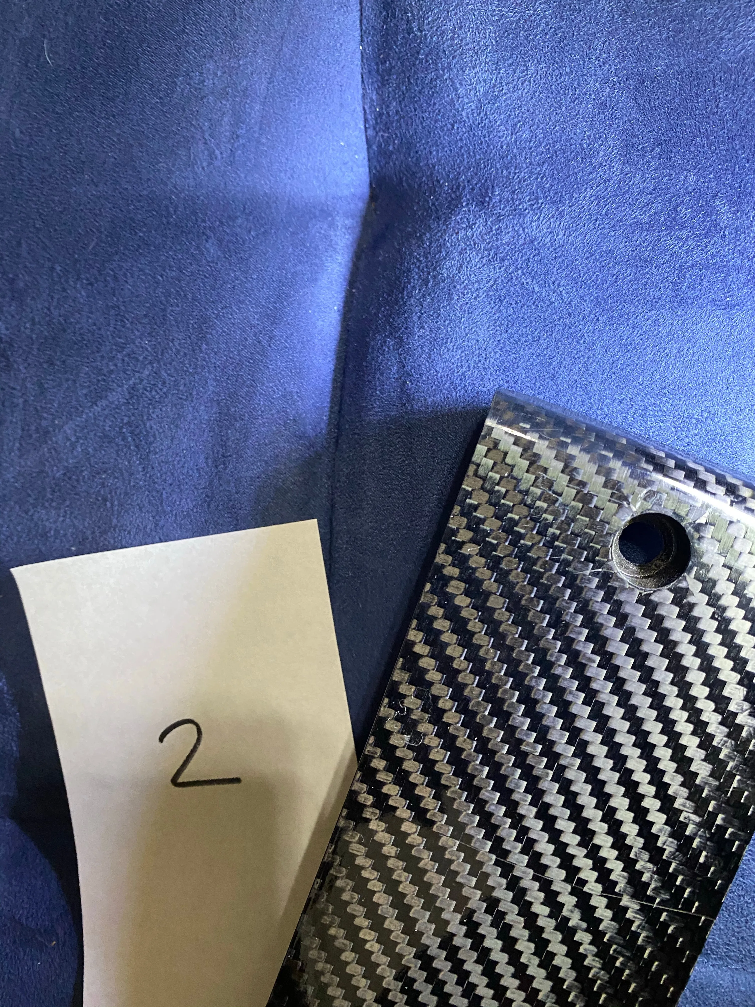 NSX - Carbon Fiber Intake Manifold Plate - Damaged