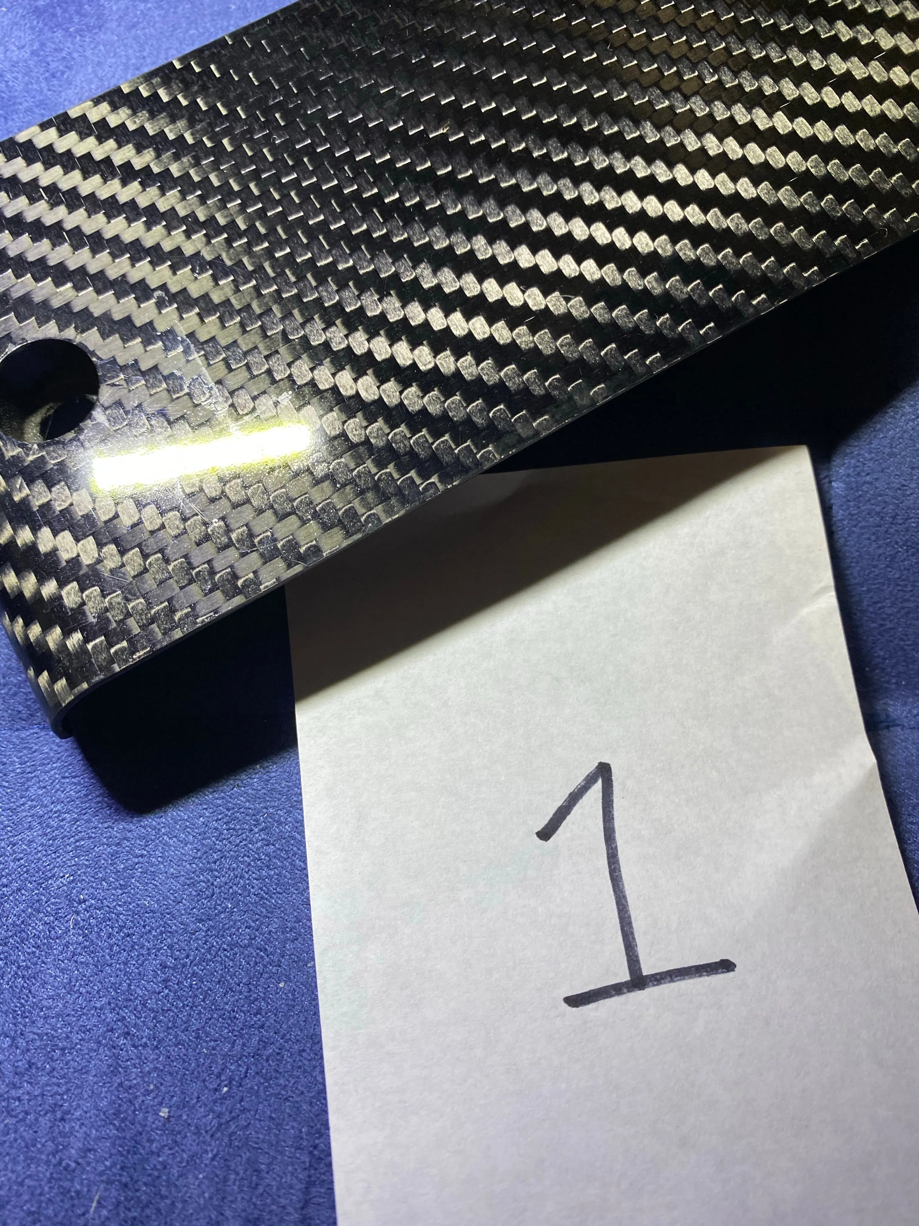 NSX - Carbon Fiber Intake Manifold Plate - Damaged