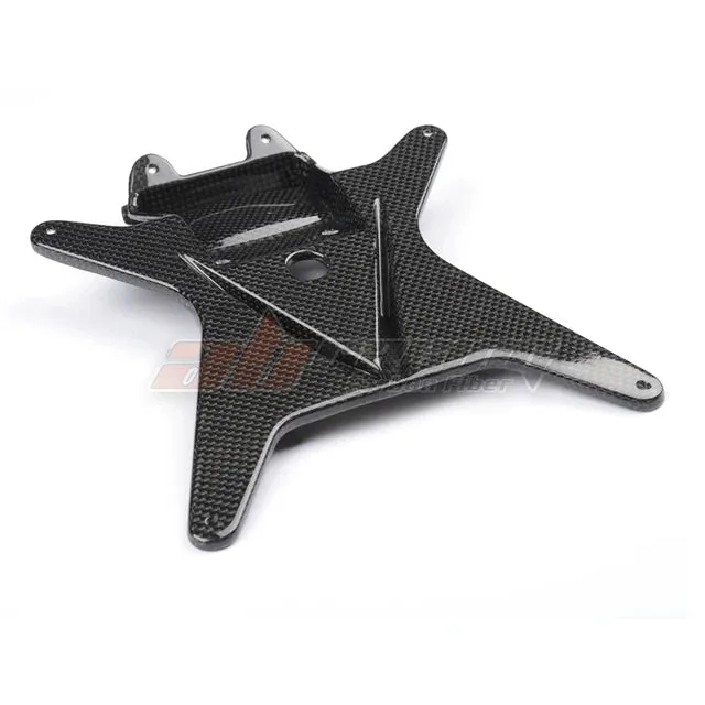 Number Plate Holder Frame Cover For Mv Agusta Brutale 800 Rr Rc 2017-2019 Fcarbon Fiber