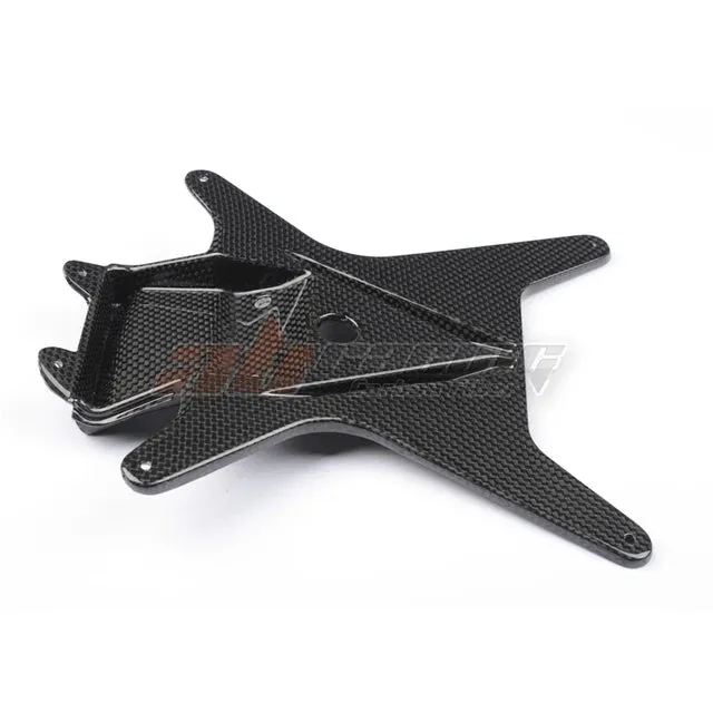 Number Plate Holder Frame Cover For Mv Agusta Brutale 800 Rr Rc 2017-2019 Fcarbon Fiber