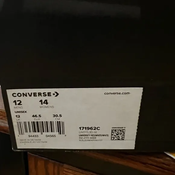 NWT- Converse “Not a Chuck” Men’s High Top