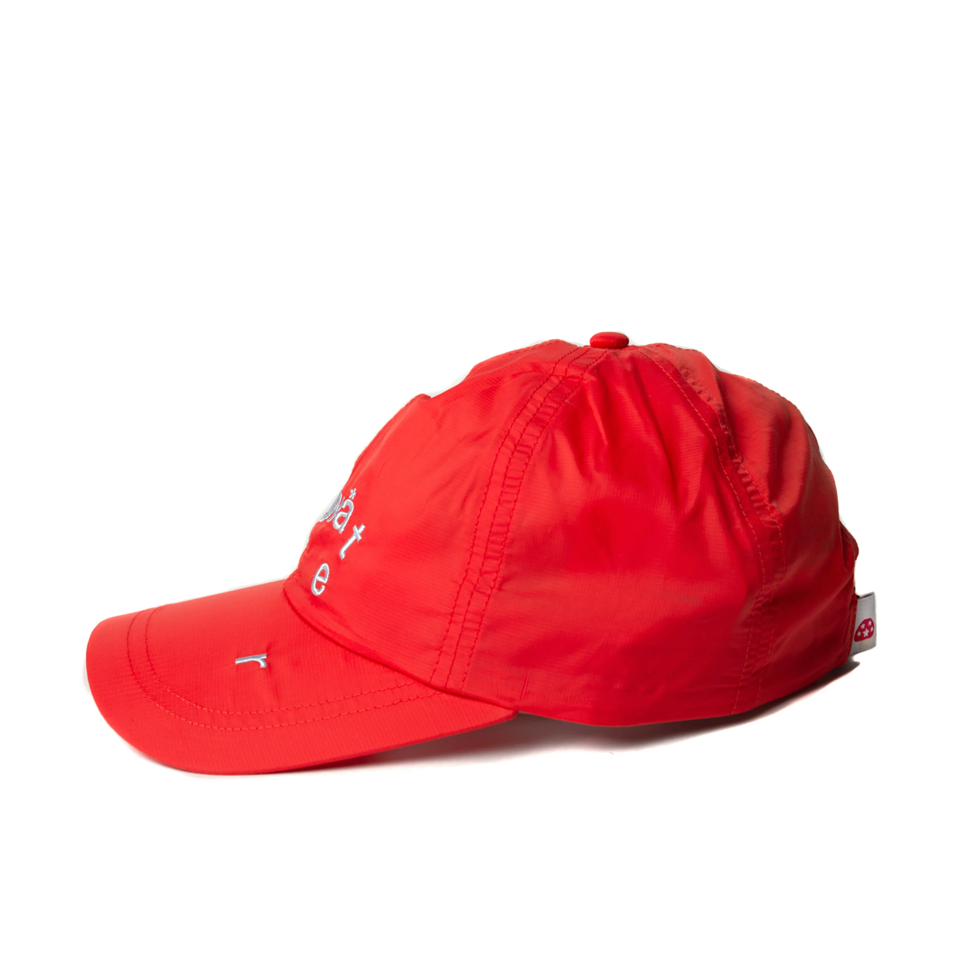 Nylon Stingwater Melting Logo Hat Red