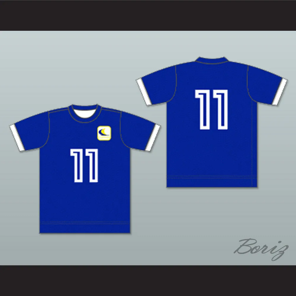 Oakland Clippers Blue Football Soccer Jersey