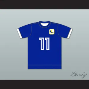 Oakland Clippers Blue Football Soccer Jersey