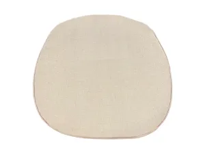 OATMEAL FABRIC CUSHION - FOR WOOD CROSS BACK CHAIR