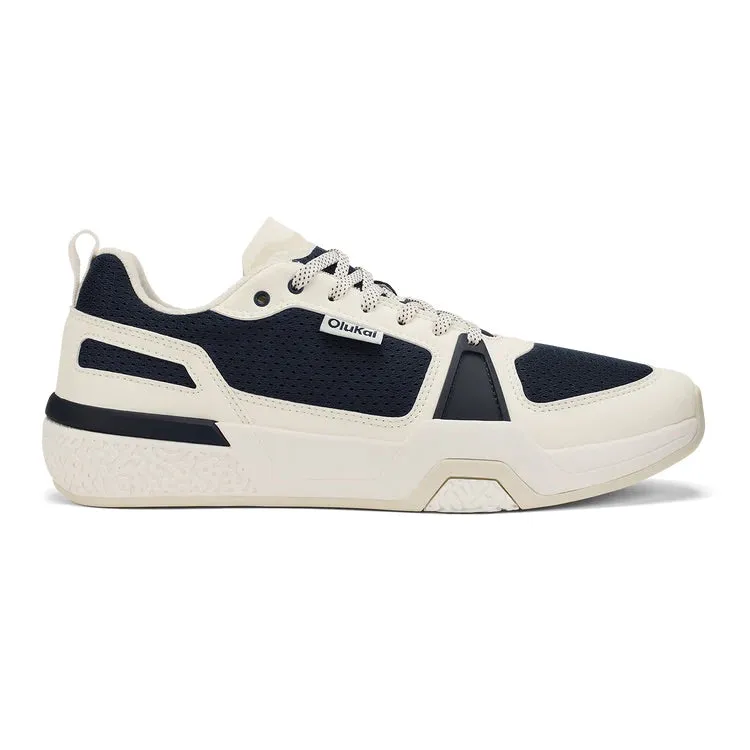 Olukai Men's ‘Anau Court Shoe - Indigo/Bright White