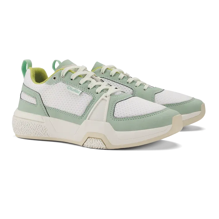 Olukai Women's Anau - Bright White/Pale Mint