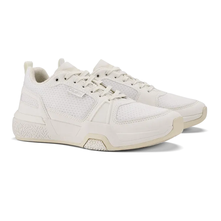 Olukai Women's ‘Anau Court Sneaker - Bright White