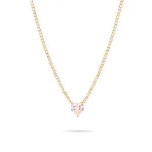 One Heart Tennis Choker