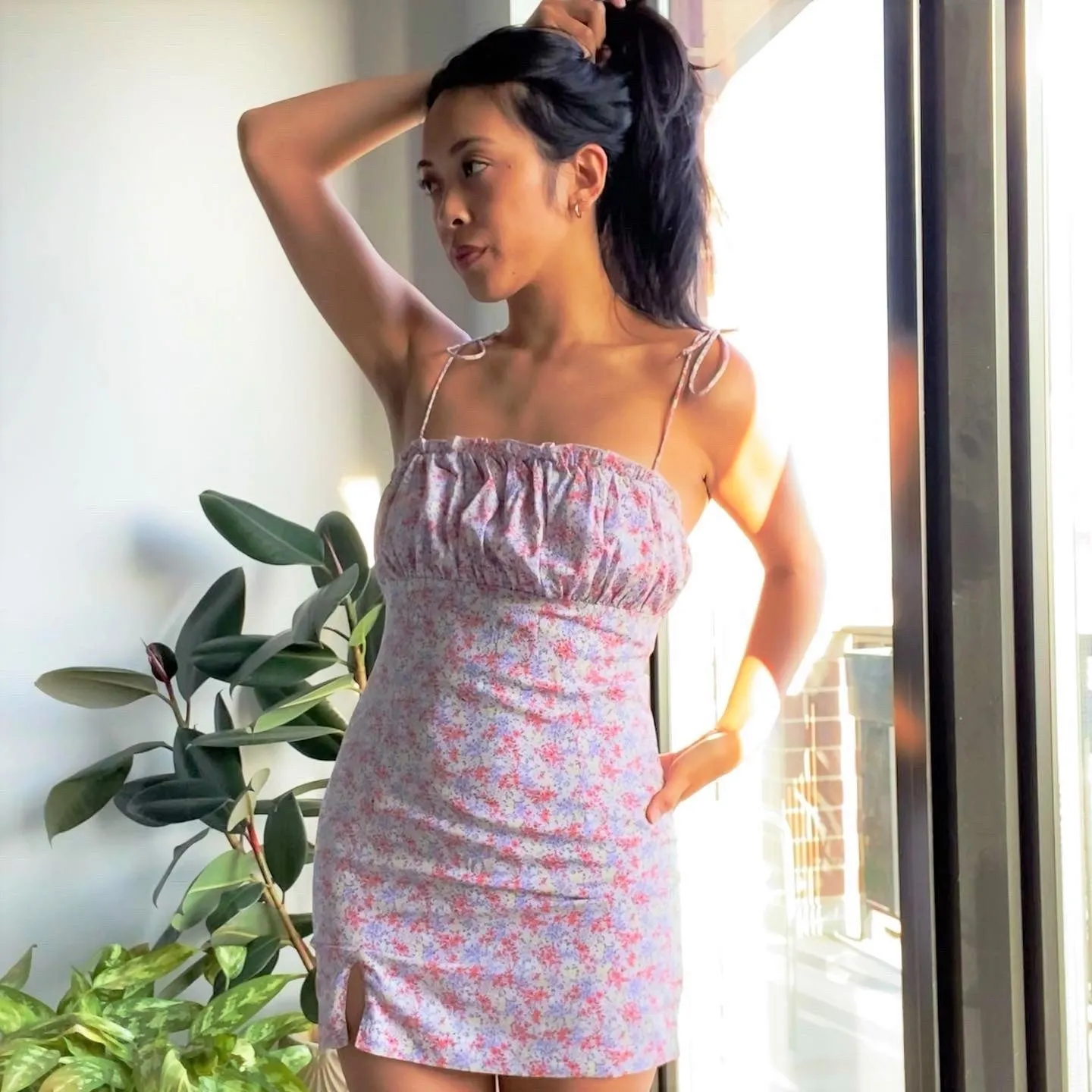 Orchid Mini Dress