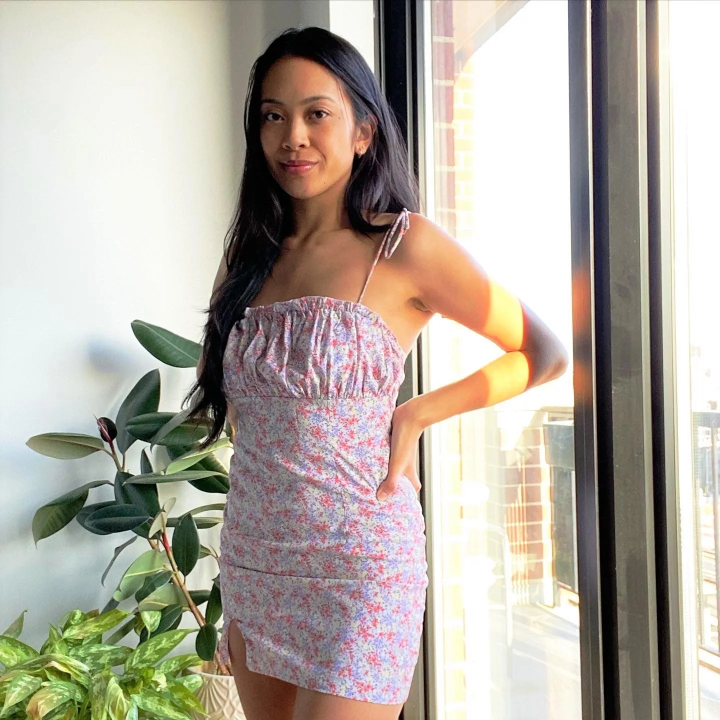 Orchid Mini Dress