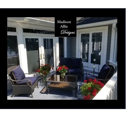 Outdoor Patio Cushion Replacement Covers - Sunbrella Cushion Covers - Fire Pit Cushion Covers