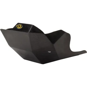 P3 Carbon Skid Plate Black