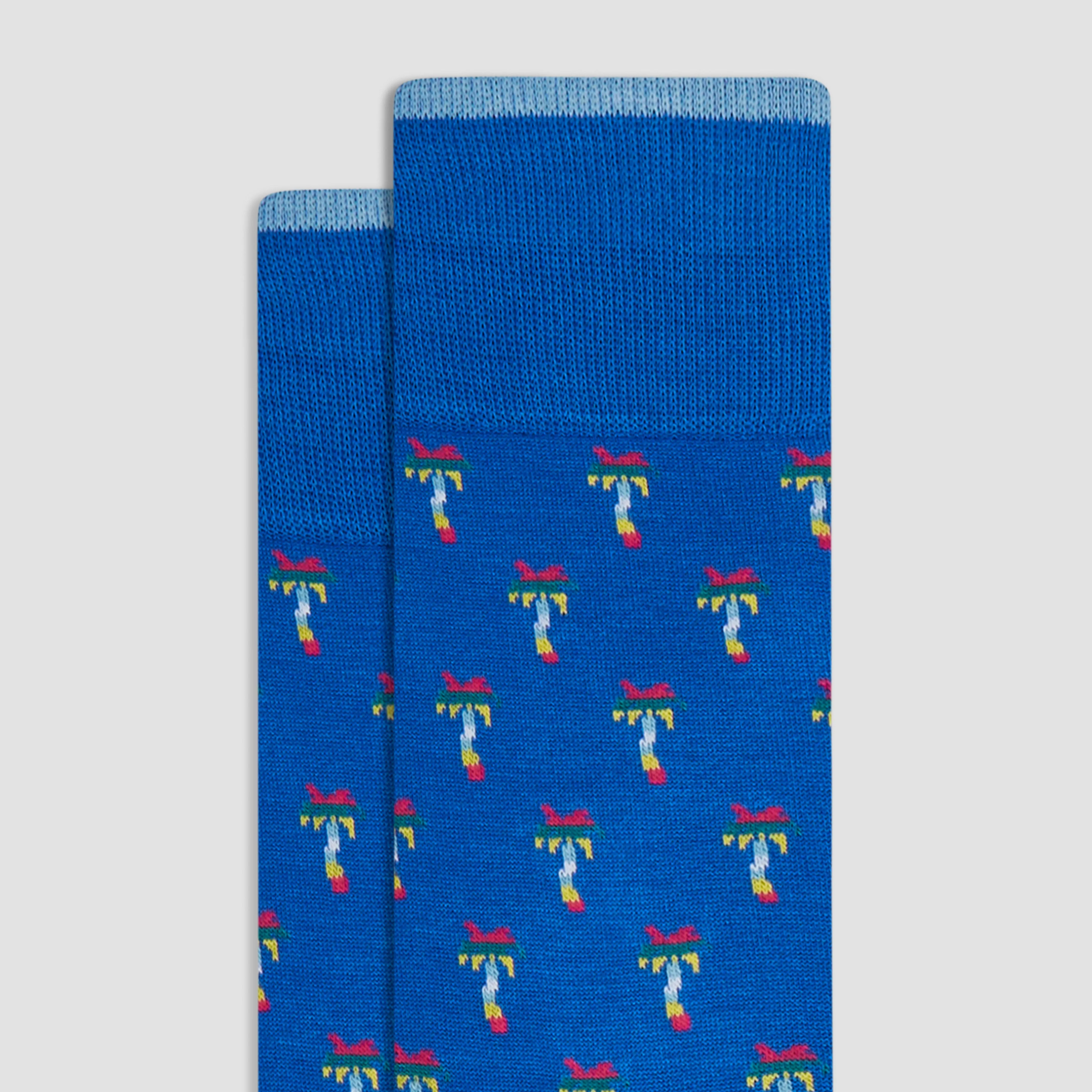 Palm Trees Mid-Calf Socks