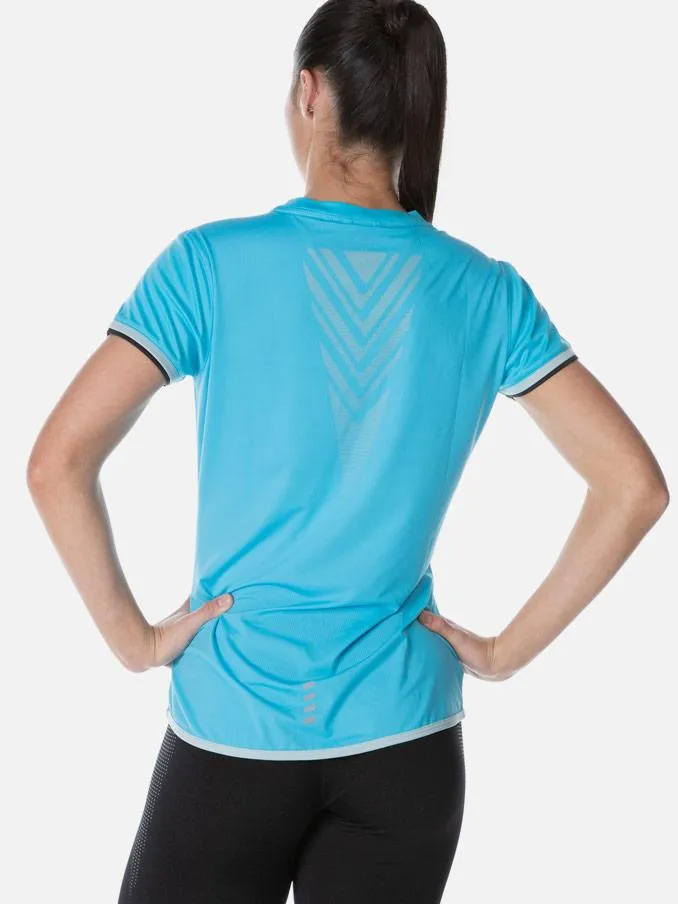 Performance Ladies Tee Cyan
