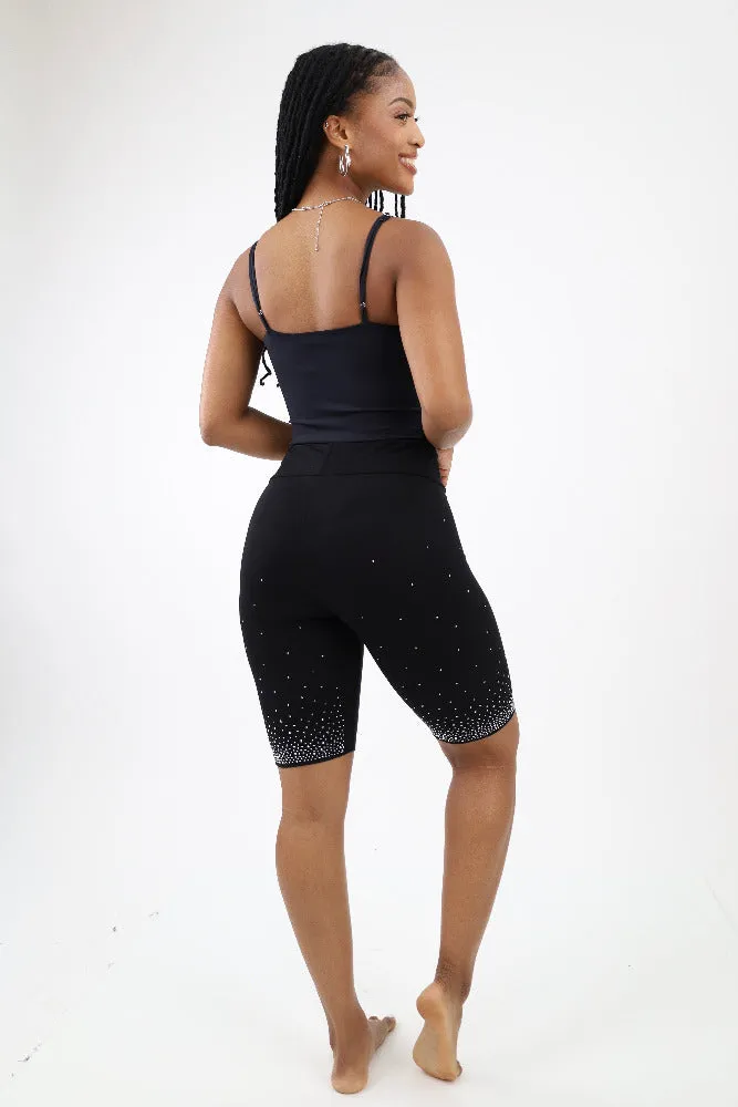 Perla Adjustable Strap Bodysuit - Black