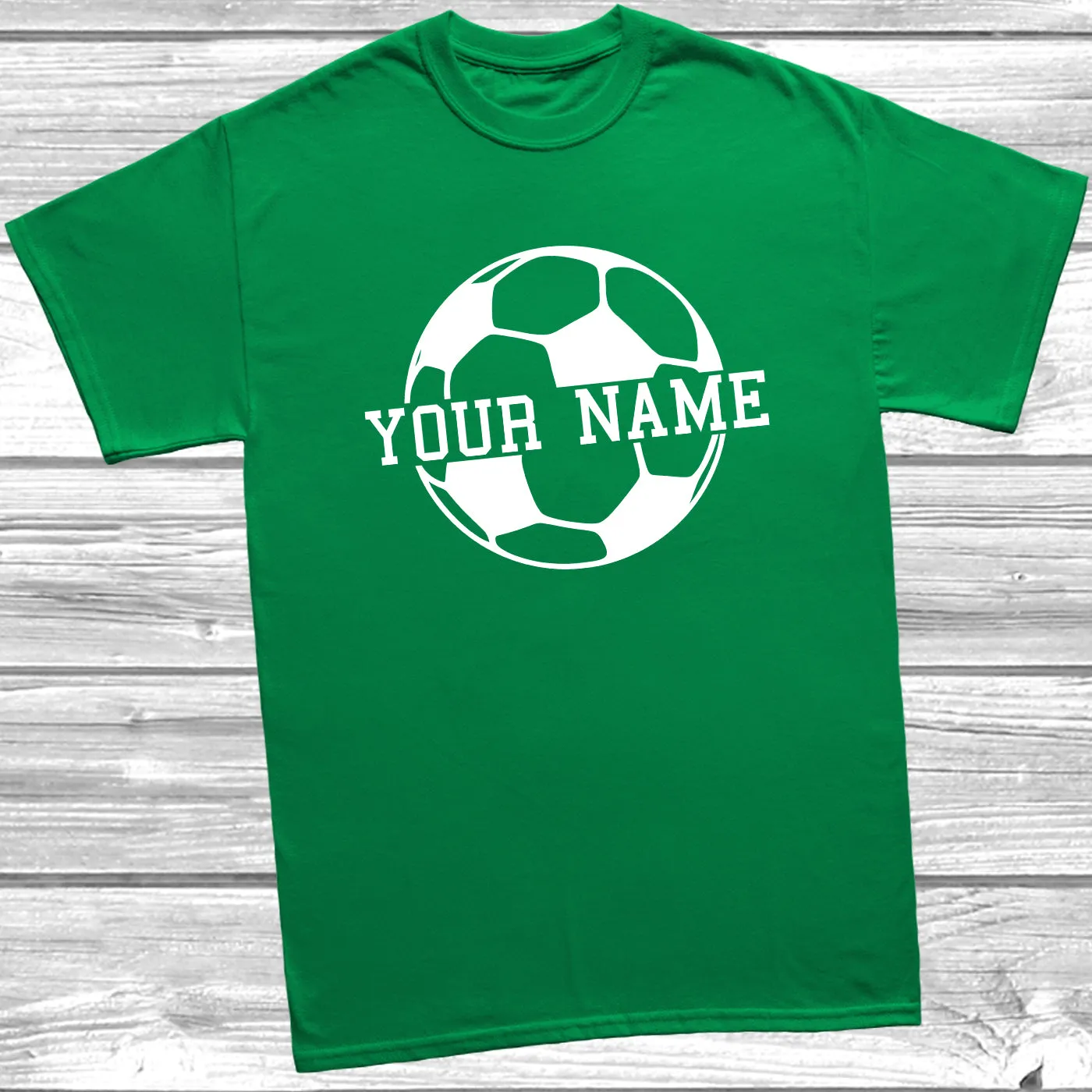 Personalised Kids Football T-Shirt