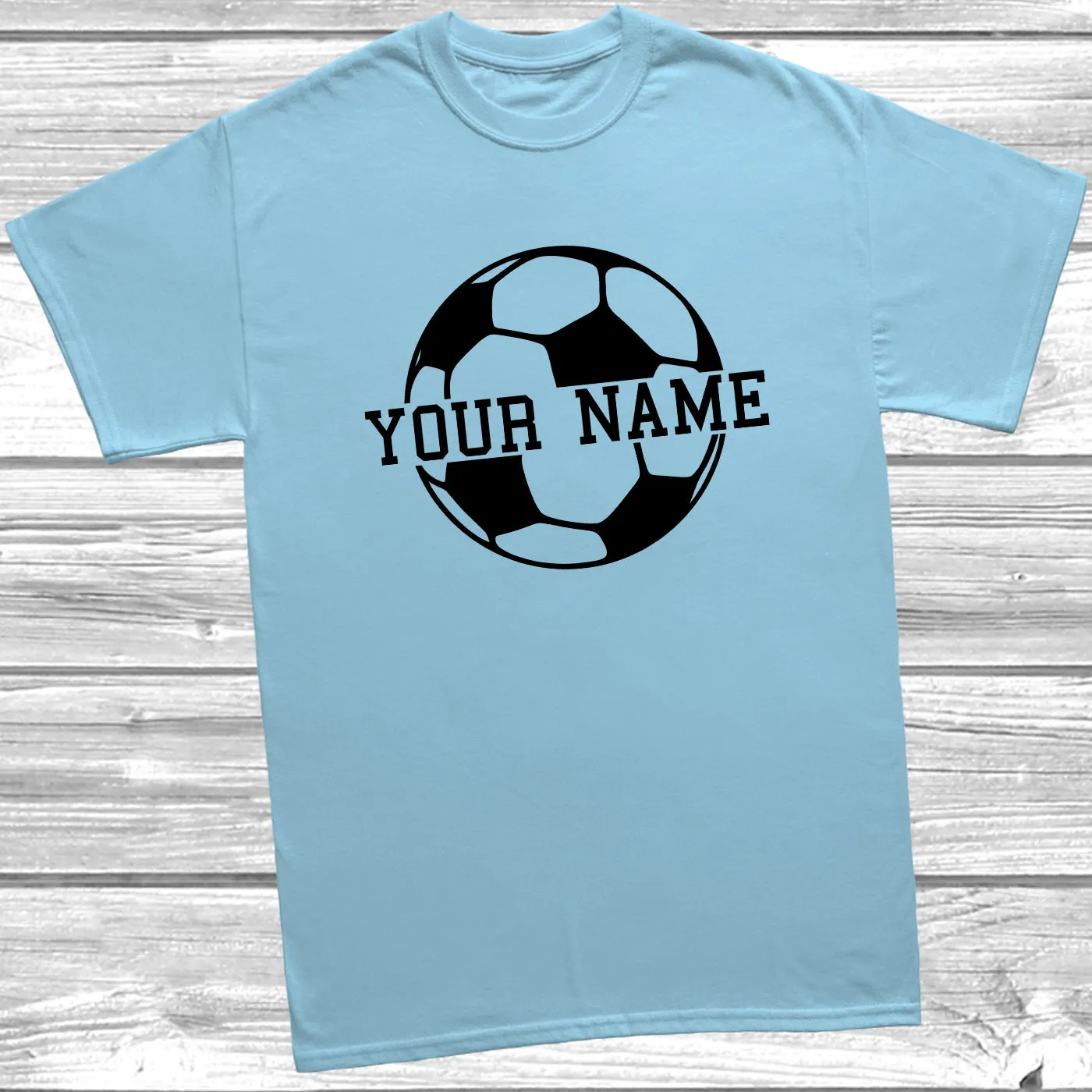 Personalised Kids Football T-Shirt