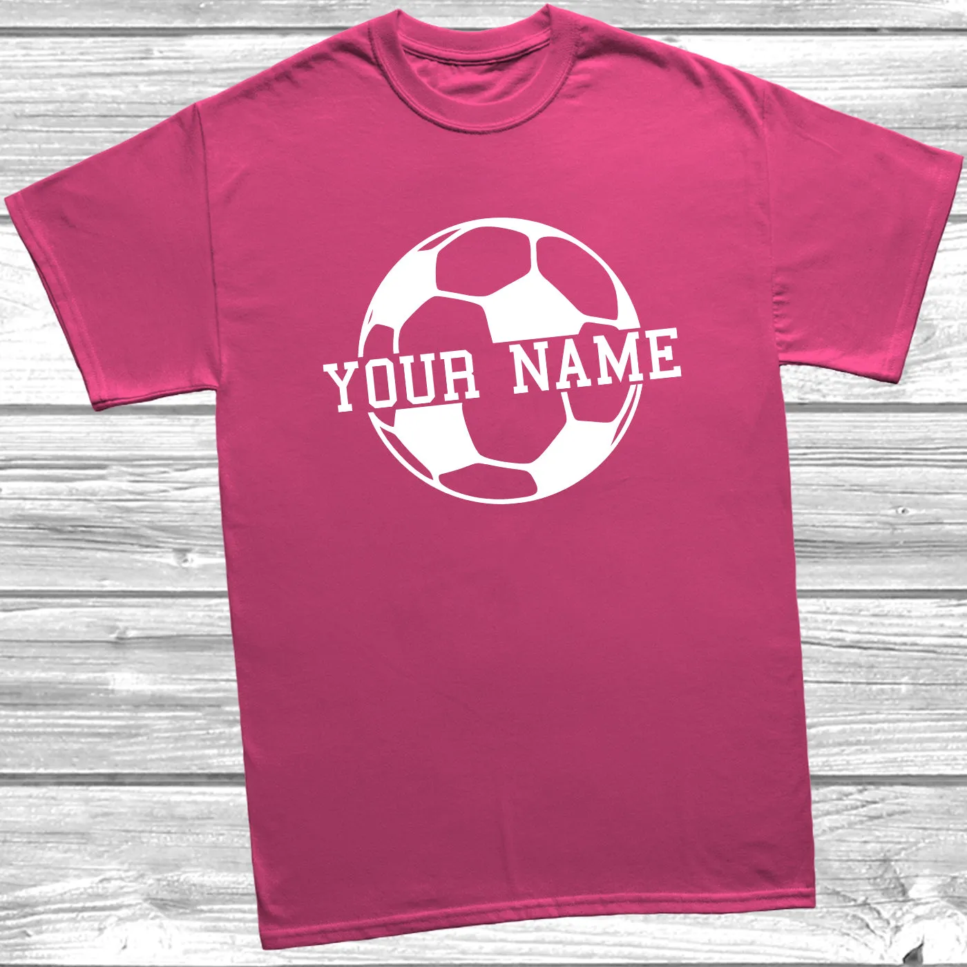 Personalised Kids Football T-Shirt