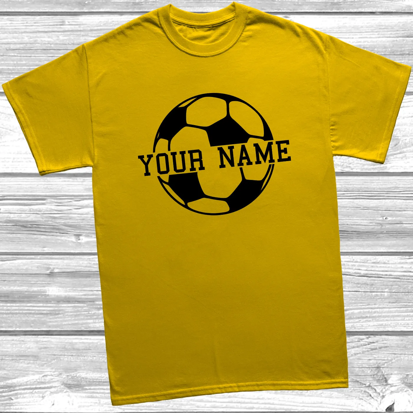 Personalised Kids Football T-Shirt