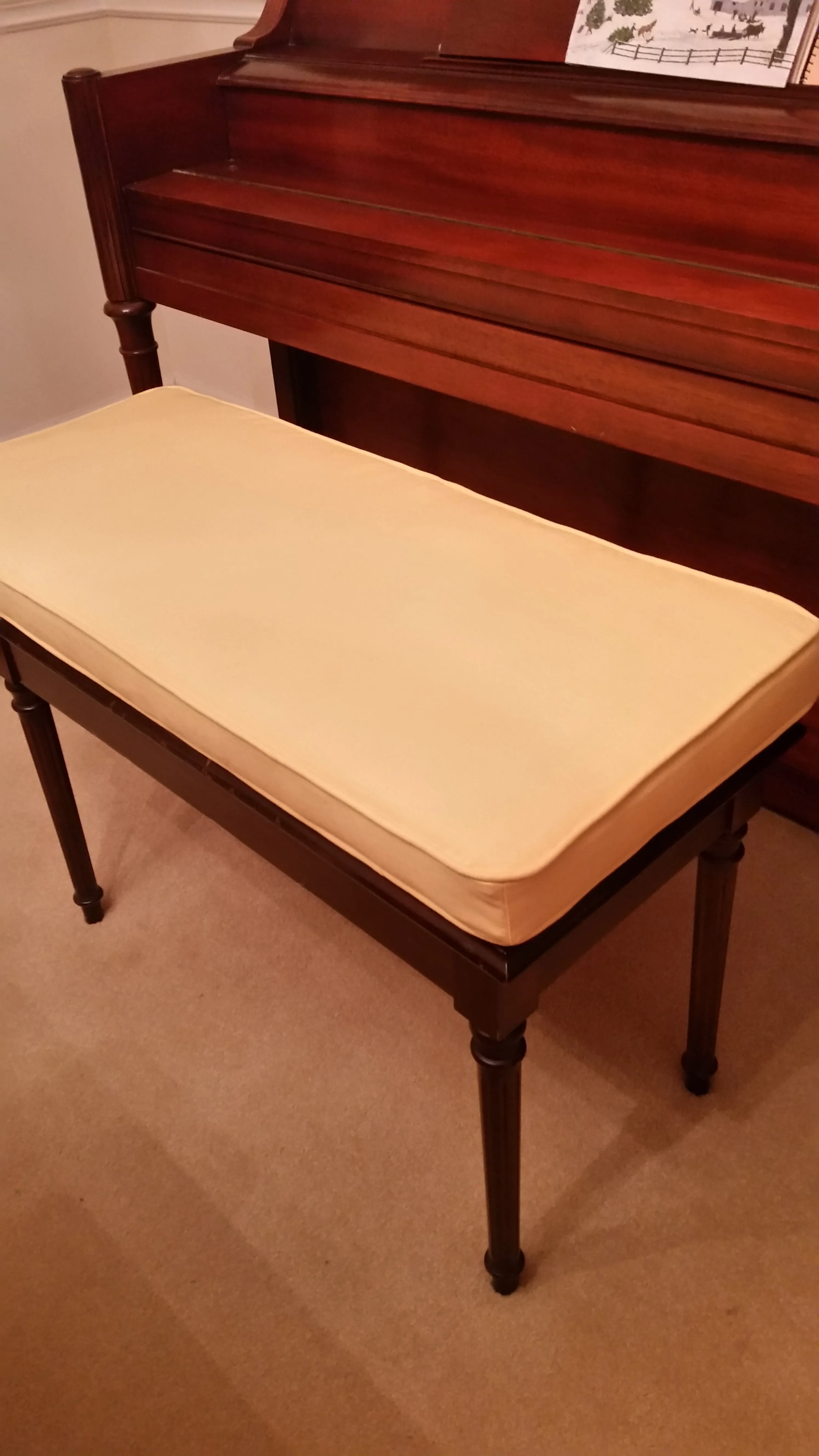 Piano Bench Cushion