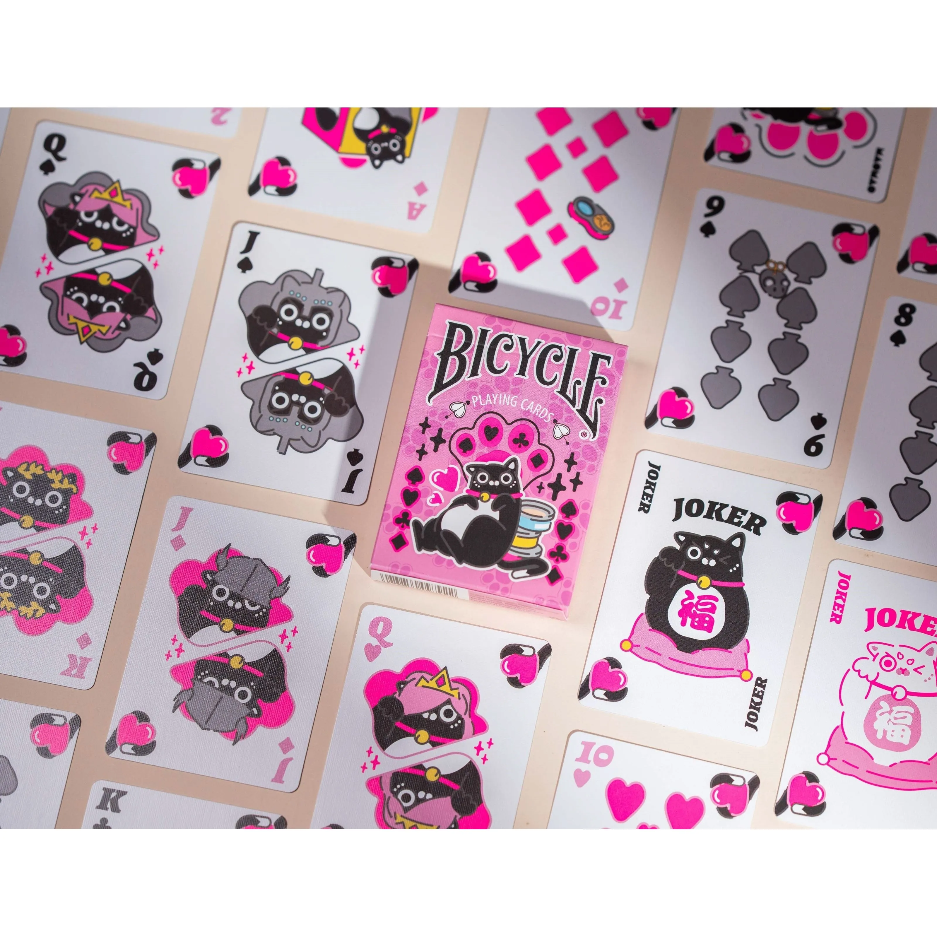 Playing Cards - Bicycle: Cats (Pink)