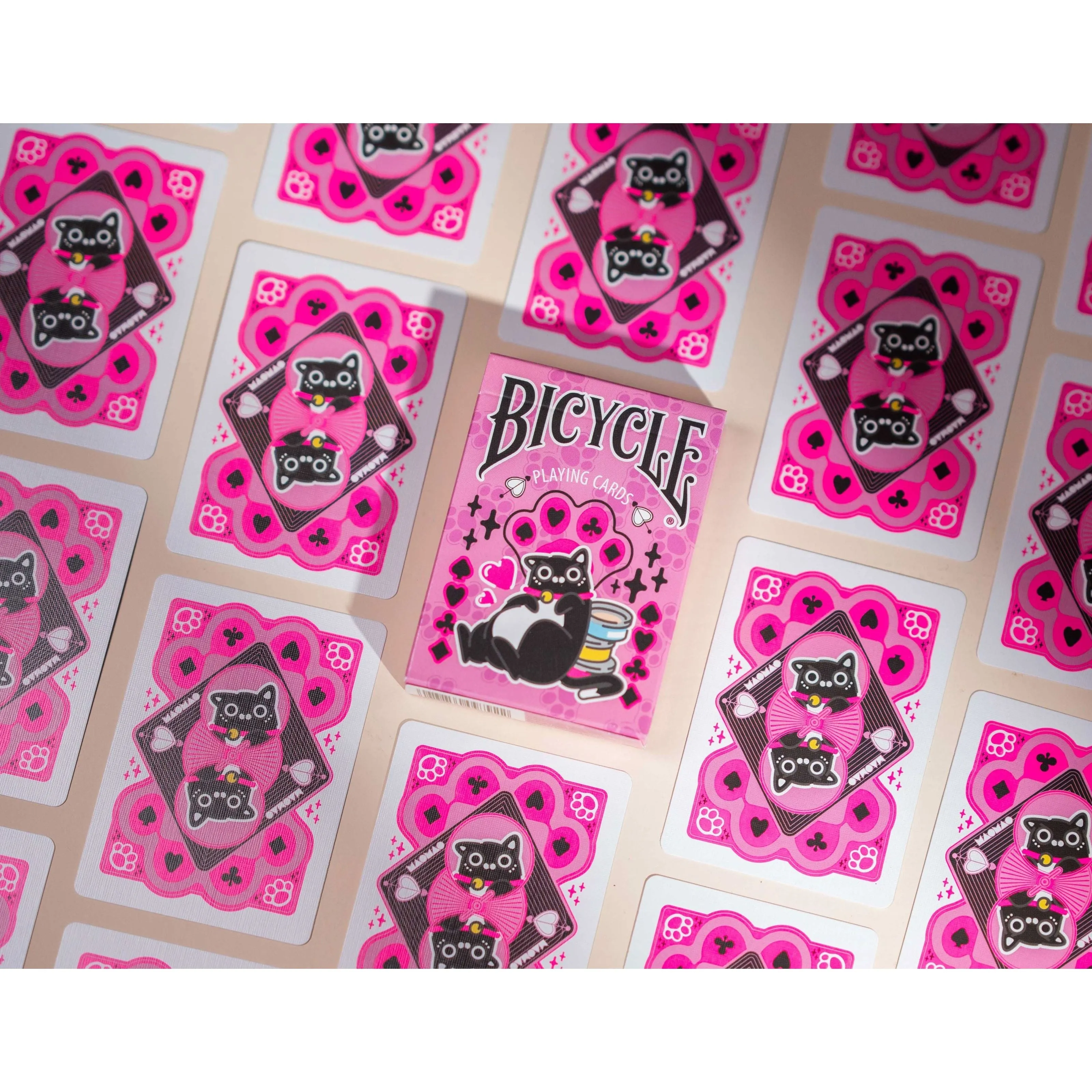 Playing Cards - Bicycle: Cats (Pink)